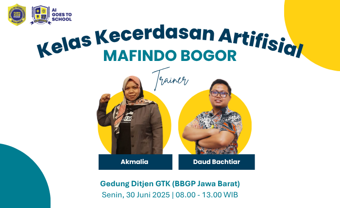 Kelas Kecerdasan Artifisial Bogor 30 Juni 2025