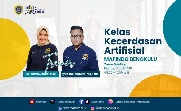 Kelas Kecerdasan Artifisial Bengkulu 17 Juli 2025