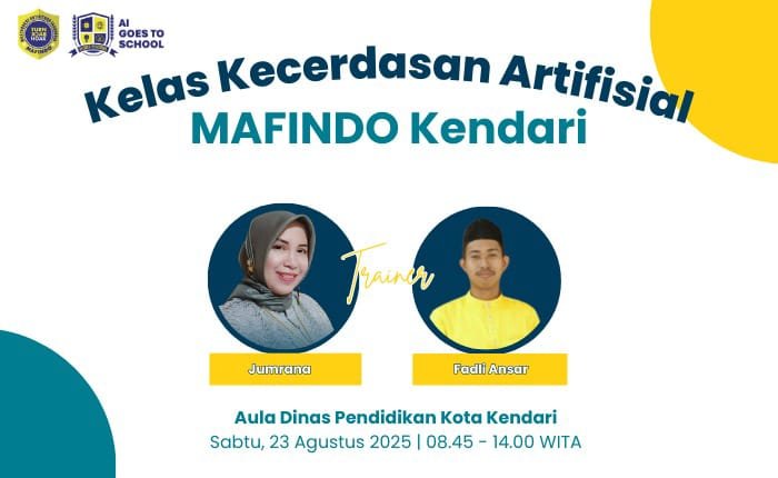 Kelas Kecerdasan Artifisial Kendari – 23 Agustus 2025