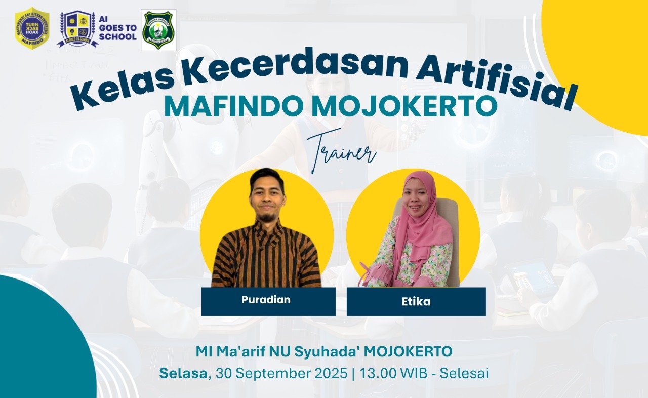 Kelas Kecerdasan Artifisial Mojokerto – 30 September 2025